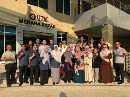 Graduating participants of the Professional Certificate in Data Science for JPK at Menara Razak, UTM Kuala Lumpur