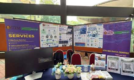UTM Big Data Centre exhibition booth at DIGITEX 2026